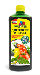 Удобрение ФлорГумат для томатов, перцев, баклажанов (0,5 л)