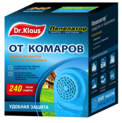 Пепелатор от комаров, мошек, москитов Dr. Klaus