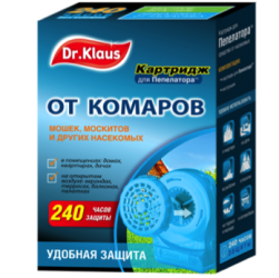 Запасной блок (картридж) к пепелатору от комаров Dr. Klaus