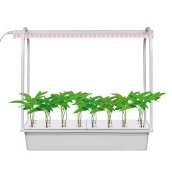 Набор для гидропоники Uniel Минисад Aqua Simple. Светильник для растений с подставкой без компрессора. Спектр для рассады и цветения